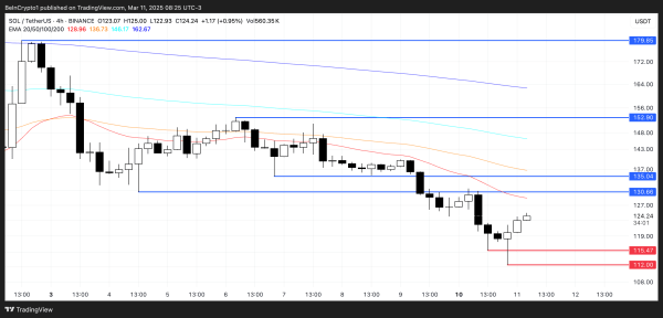 Solana (SOL) At Risk of Falling Below $110 After a 38% Monthly Drop Solana (SOL) At Risk of Falling Below $110 After a 38% Monthly Drop